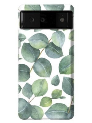 Leaf Me Alone | Green Floral Print Google Pixel Case
