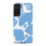 Current MOOd | Light Blue Cow Print Samsung Case