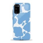 Current MOOd | Light Blue Cow Print Samsung Case