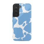 Current MOOd | Light Blue Cow Print Samsung Case