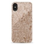 Beige Garden | Neutral Floral Case