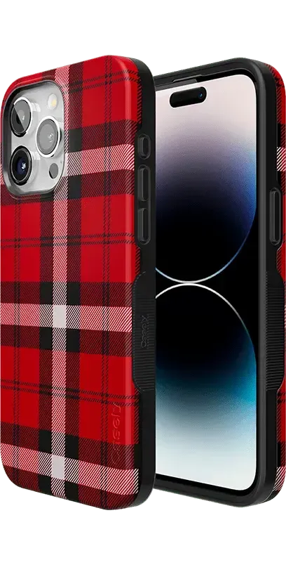 As if! | Red Plaid Case