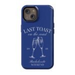 Last Toast | Blue Coastal Bachelorette Case