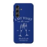 Last Toast | Blue Coastal Bachelorette Case