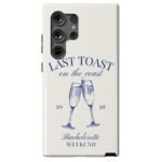 Last Toast | Off-White Coastal Bachelorette Case