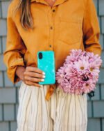 Lost at Sea | Teal Blue Seaglass Case