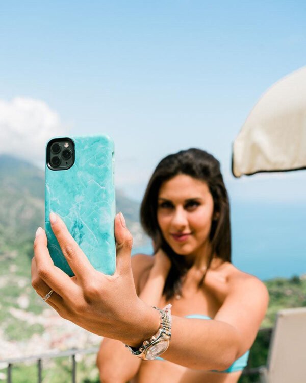 Lost at Sea | Teal Blue Seaglass Case