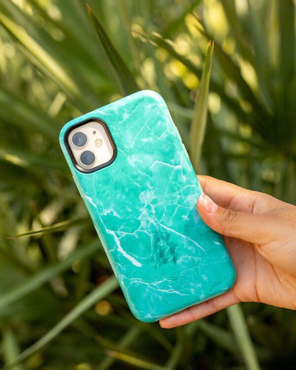 Lost at Sea | Teal Blue Seaglass Case