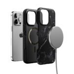 Black Pearl | Classic Black Marble Case
