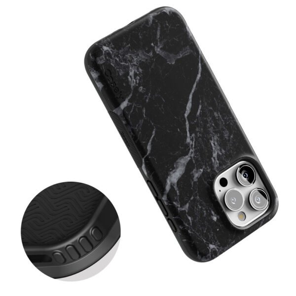 Black Pearl | Classic Black Marble Case