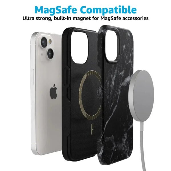 Black Pearl | Classic Black Marble Case