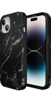 Black Pearl | Classic Black Marble Case