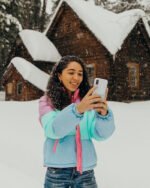 Cotton Candy | Blue & Purple Marble Case