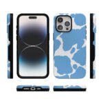 Current MOOd | Light Blue Cow Print Case