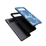 Current MOOd | Light Blue Cow Print Google Pixel Case