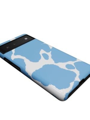 Current-MOOd-Light-Blue-Cow-Print-Google-Pixel-Case-sku-2