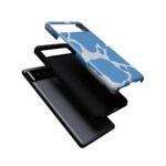 Current MOOd | Light Blue Cow Print Google Pixel Case
