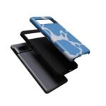 Current MOOd | Light Blue Cow Print Google Pixel Case