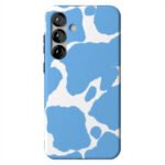 Current MOOd | Light Blue Cow Print Samsung Case