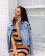 Fine Lines | Mustard Yellow Pinstripe iPhone Case