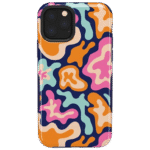 Midnight Color Splash | Abstract Retro Case