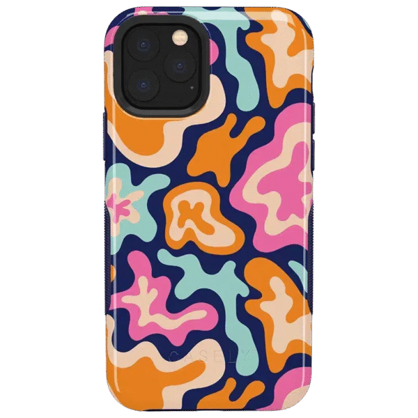 Midnight Color Splash | Abstract Retro Case