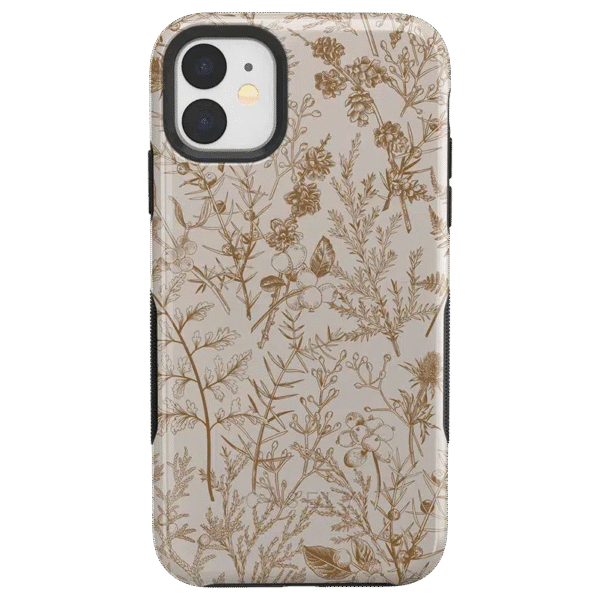 Beige Garden | Neutral Floral Case