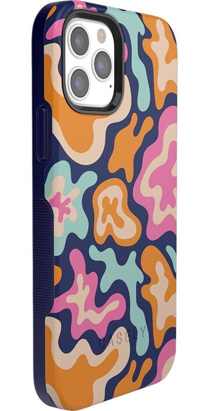 Midnight Color Splash | Abstract Retro Case