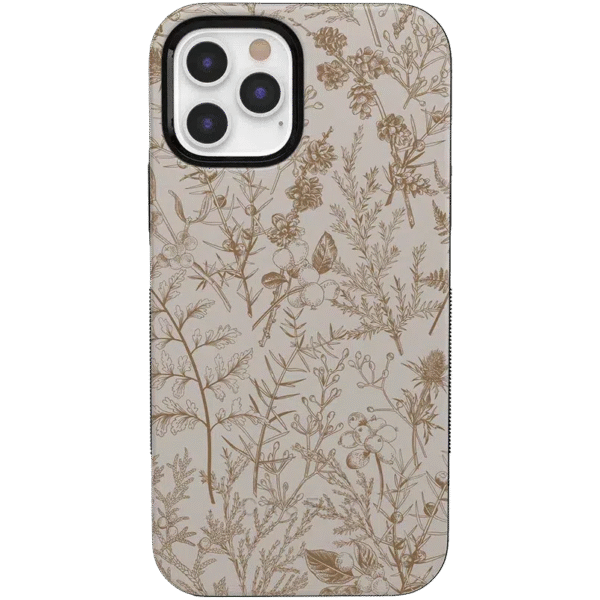 Beige Garden | Neutral Floral Case
