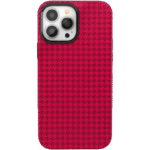 Best Dressed | Red Houndstooth Case