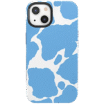 Current MOOd | Light Blue Cow Print Case
