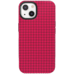Best Dressed | Red Houndstooth Case
