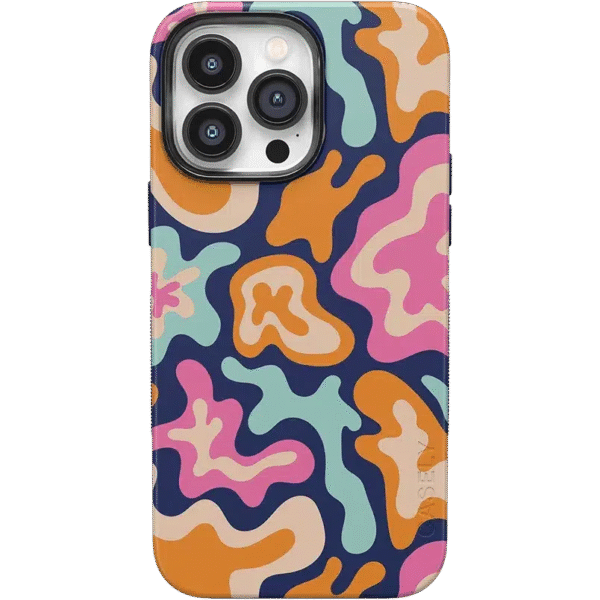 Midnight Color Splash | Abstract Retro Case