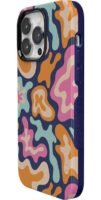 Midnight Color Splash | Abstract Retro Case