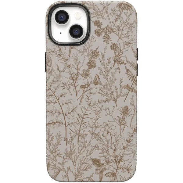 Beige Garden | Neutral Floral Case