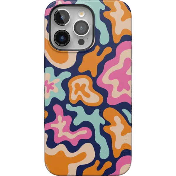 Midnight Color Splash | Abstract Retro Case