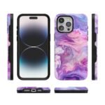 Tie Dying Over You | Purple Marble iPhone Case
