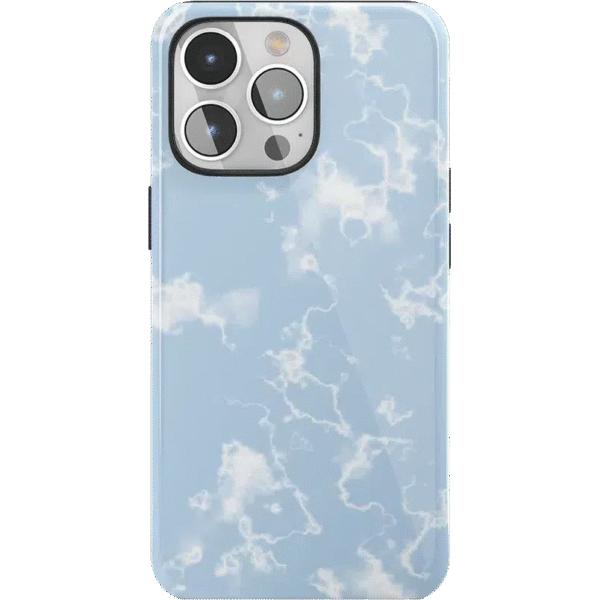 Light Blue Skies | Marble Clouds Case
