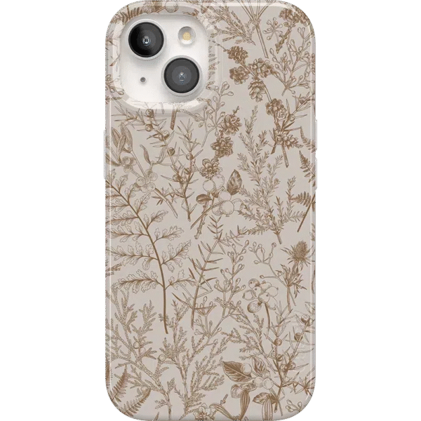 Beige Garden | Neutral Floral Case