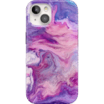 Tie Dying Over You | Purple Marble iPhone Case