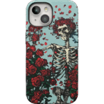 Forever Grateful | Grateful Dead Skeleton Floral Case