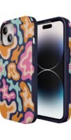 Midnight Color Splash | Abstract Retro Case