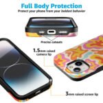 Tropical Color Splash | Abstract Retro Case
