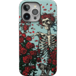 Forever Grateful | Grateful Dead Skeleton Floral Case