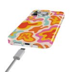 Tropical Color Splash | Abstract Retro Case