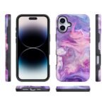 Tie Dying Over You | Purple Marble iPhone Case