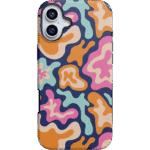 Midnight Color Splash | Abstract Retro Case