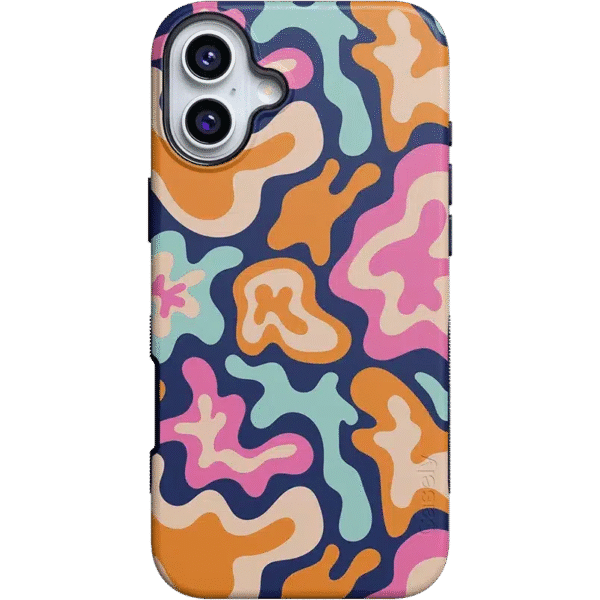 Midnight Color Splash | Abstract Retro Case