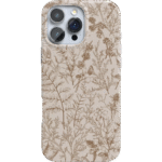 Beige Garden | Neutral Floral Case