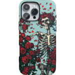 Forever Grateful | Grateful Dead Skeleton Floral Case